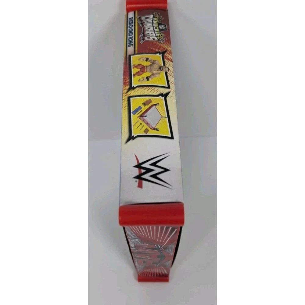 Mattel WWE Knuckle Crunchers Rebound Ring Playset & Seth Rollins Figure RARE ๐ฅ - Picture 12 of 12